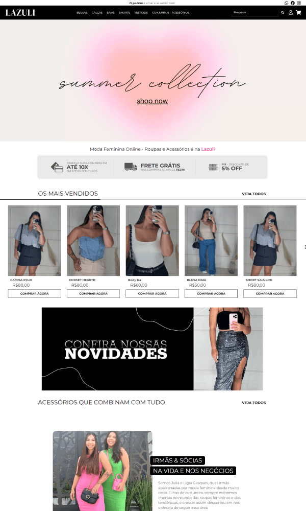 UseLazuli - Moda Feminina