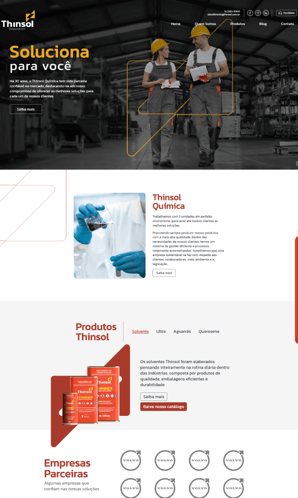 Thinsol - Soluções Químicas